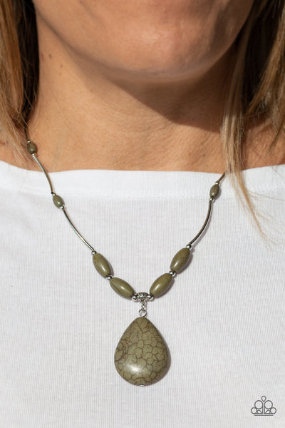 Explore The Elements - Green necklace