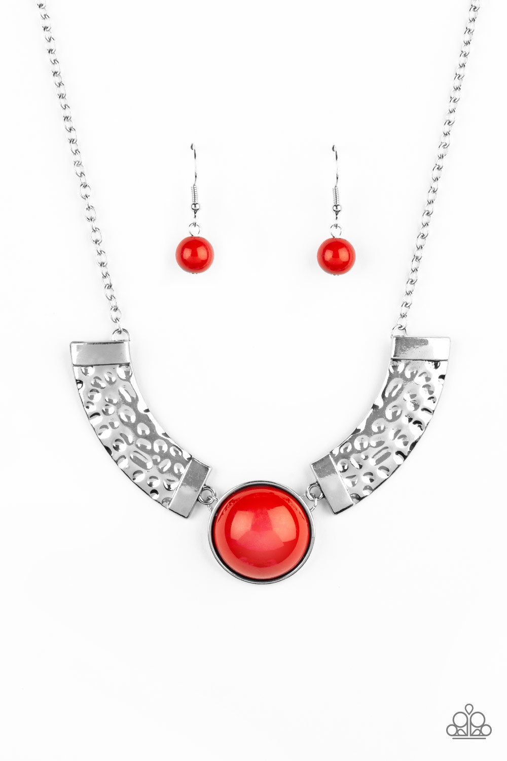 Egyptian Spell - Orange Necklace