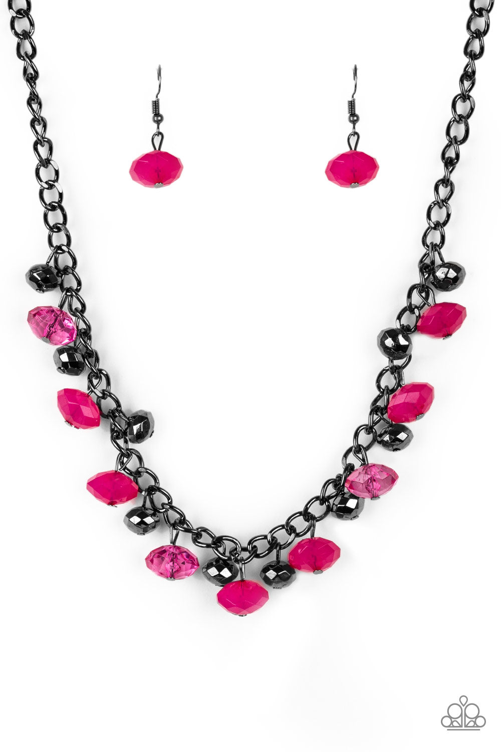 Runway Rebel - Pink Necklace