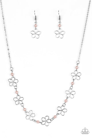 Always Abloom - Pink necklace