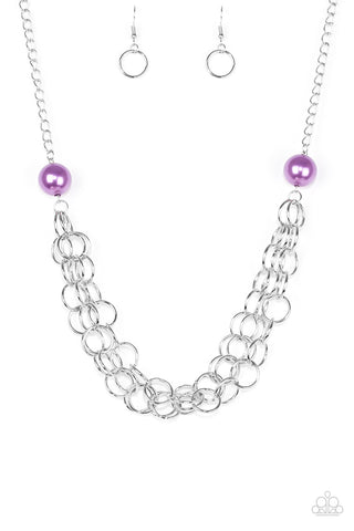 Daring Diva - Purple necklace