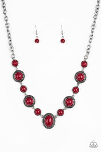 Voyager Vibes - Red necklace