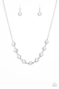 Starlit Socials - White necklace