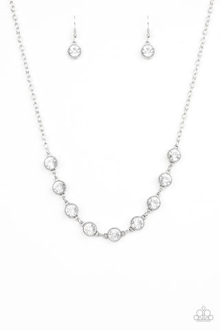 Starlit Socials - White necklace