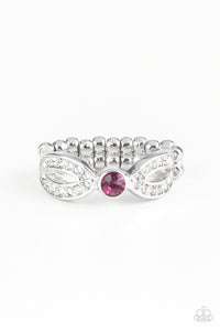 Extra Side Of Elegance - Pink Ring