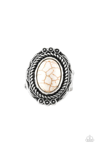 Tumblin Tumbleweeds White Ring