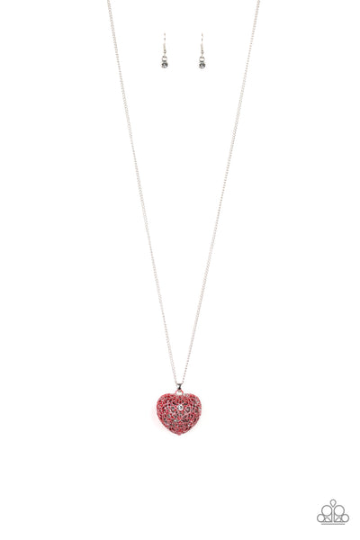 Love Is All Around - Red necklace