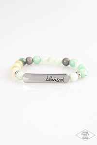 Born Blessed - Green urban bracelet