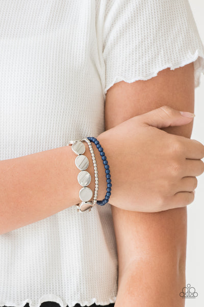 Beyond The Basics - Blue bracelet