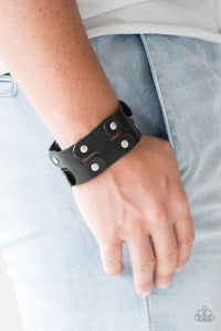 Downright Desperado - Black urban bracelet