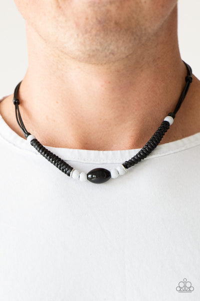 The Forerunner - Black urban necklace