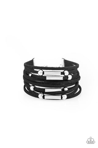 Back To BACKPACKER - Black Urban Bracelet