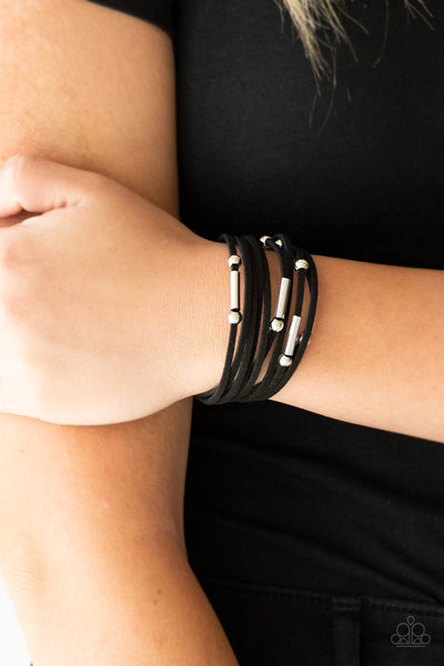 Back To BACKPACKER - Black Urban Bracelet