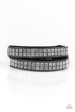 Rock Band Refinement - Black urban bracelet