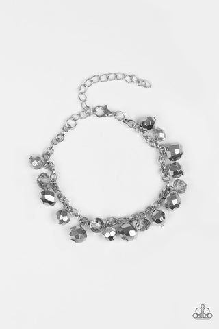 Brilliantly Burlesque - Silver bracelet