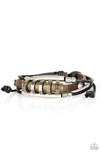 Urban Backpacker - Black urban bracelet