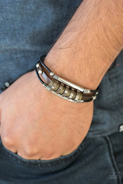 Urban Backpacker - Black urban bracelet