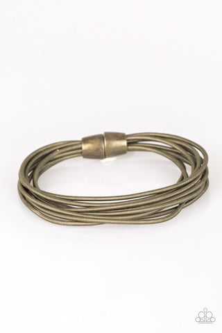 Mainstream Maverick - Brass bracelet