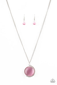 Luminous Lagoon - Pink necklace