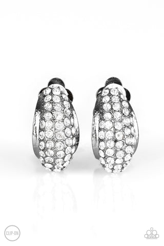 Revenue Avenue - Black gunmetal earrings