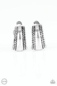 Bells Ringing - Silver earrings clip-ons