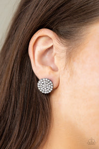 Greatest Of All Time - Black Gunmetal Earring