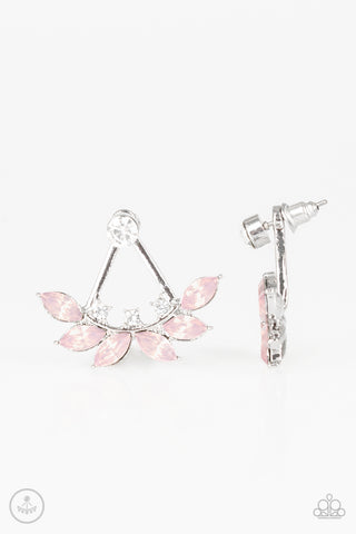 Forest Formal - Pink earrings