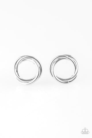 Simple Radiance - Silver earrings