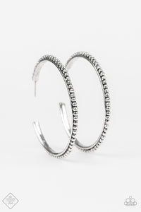 Totally On Trend silver earrings