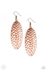 Radiantly Radiant copper earrings
