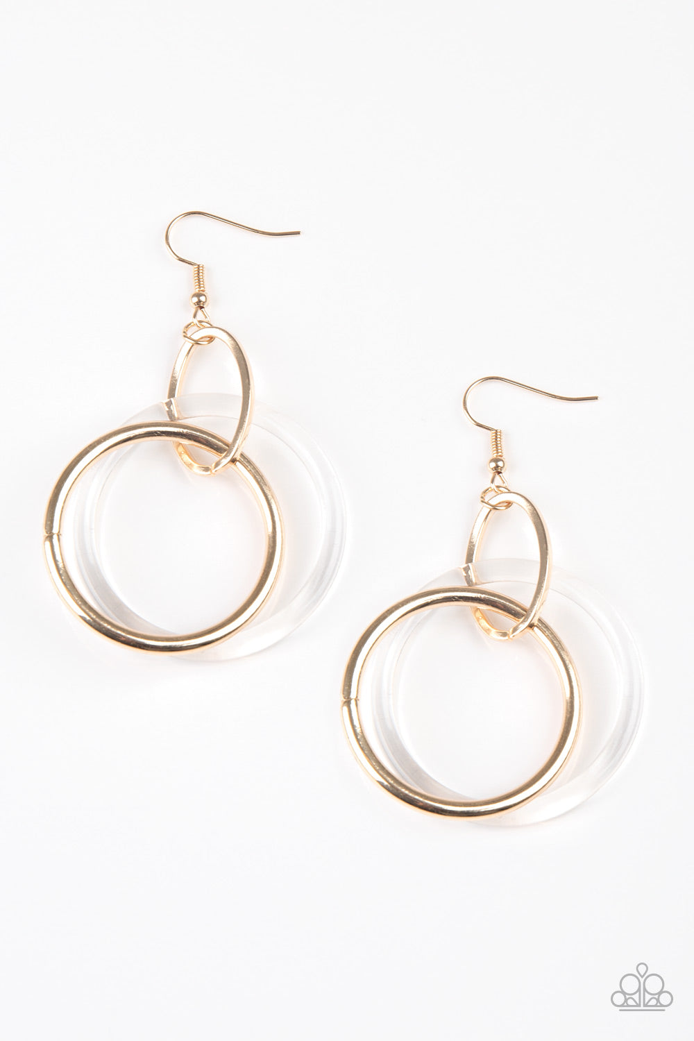 Circus Circuit - Gold earrings