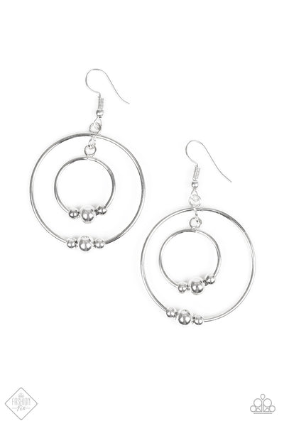 Center of Attraction Silver earrings