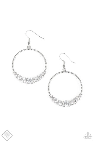 Self-Made Millionaire white earrings