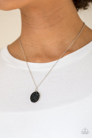 Star-Crossed Stargazer - Black necklace