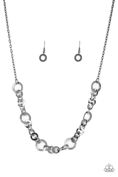 Move It On Over - Black Gunmetal Necklace 2021