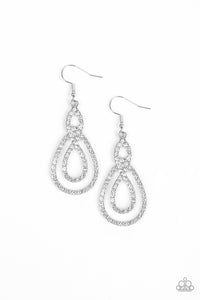 Sassy Sophistication - White earrings