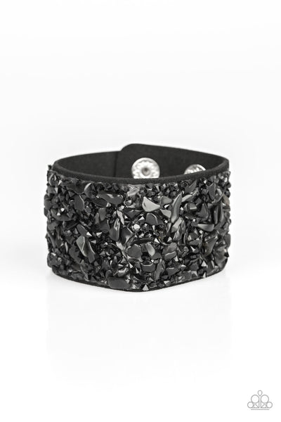 Crush Rush - Black urban bracelet