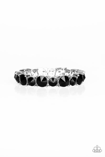 Born To Bedazzle - Black bracelet