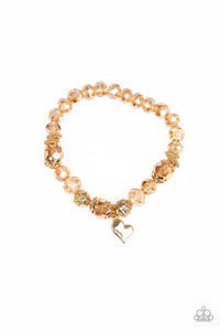 Right On The Romance - Gold bracelet