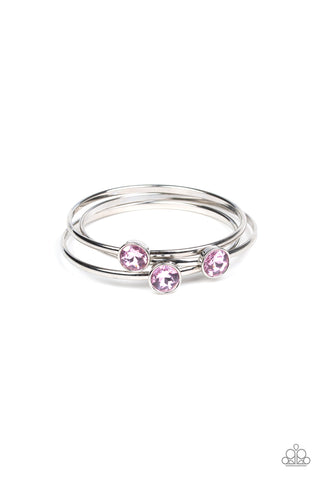 Be All You Can BEDAZZLE - Pink bracelet