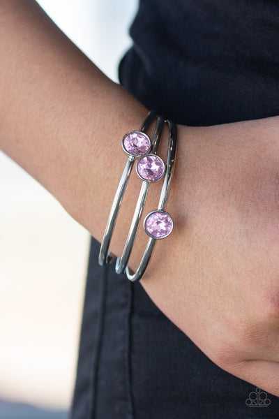 Be All You Can BEDAZZLE - Pink bracelet