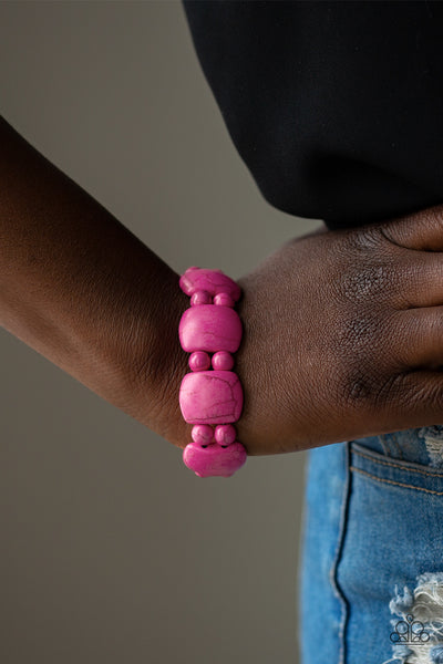 Dont Be So NOMADIC! - Pink bracelet