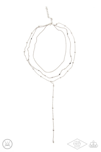 Think Like A Minimalist - Silver Necklace
