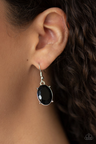 Goddess Glow - Black earrings