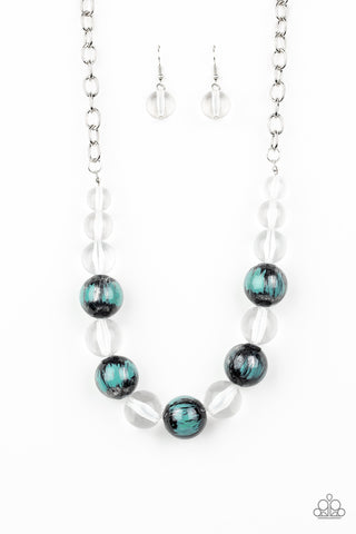 Torrid Tide - Blue necklace