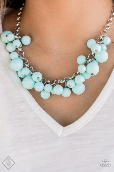 Walk This BROADWAY blue necklace