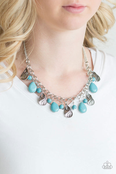 Terra Tranquility - Blue necklace