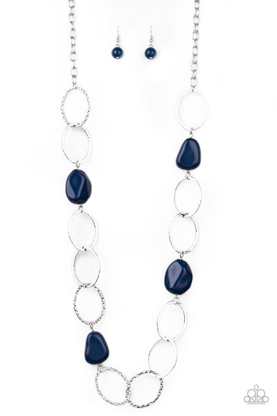 Modern Day Malibu - Blue Necklace