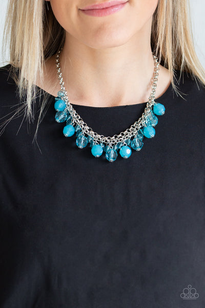 Fiesta Fabulous - Blue Necklace