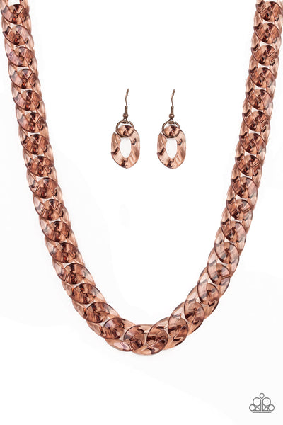 Put It On Ice - Copper necklace